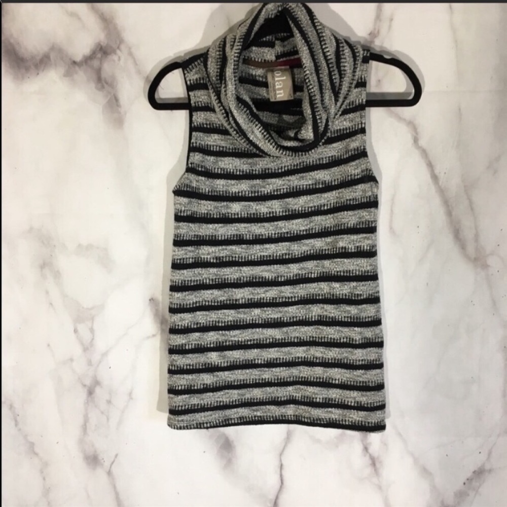 Anthropologie Dolan Charnete sleeveless cowl neck sweater tank women’s size S